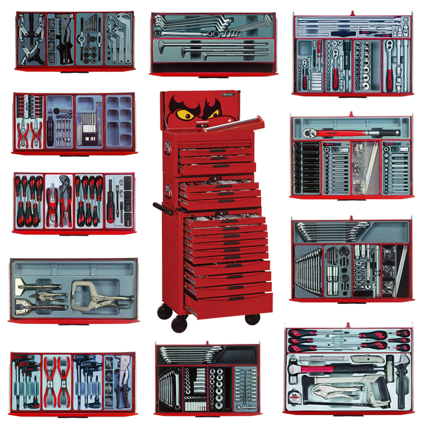 Teng Tools TCMM715N 715 Piece Mega Master Tool Kit TCMM715NU